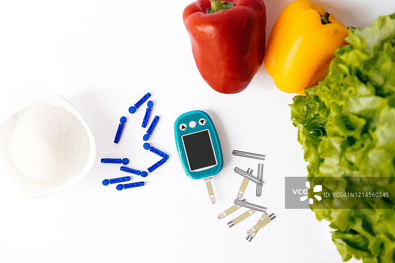 每日糖尿病护理图片素材