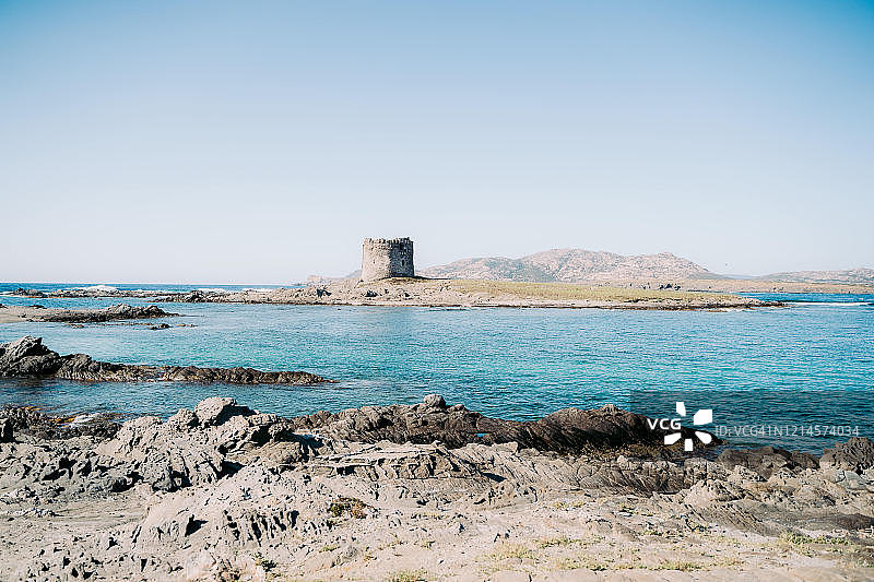 斯廷蒂诺拉佩罗萨，撒丁岛图片素材