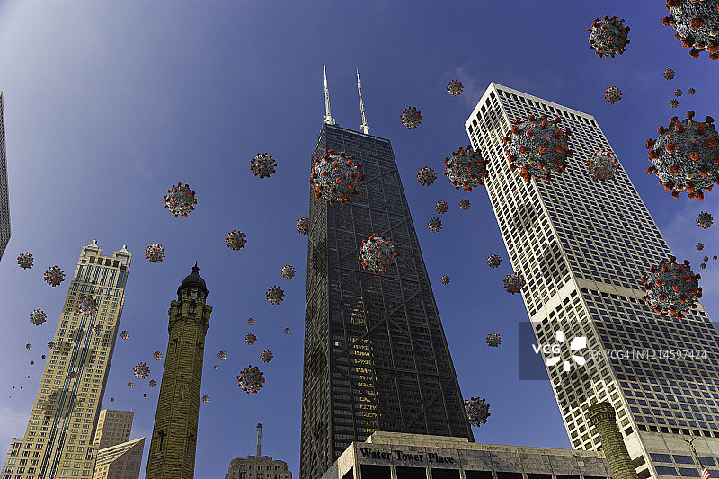 新冠病毒图片素材