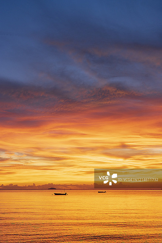 日落的景色图片素材