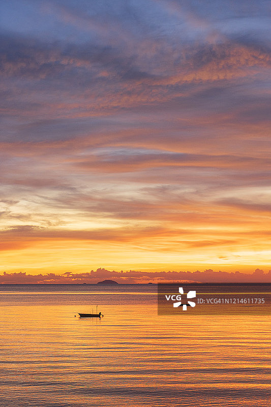 日落的景色图片素材