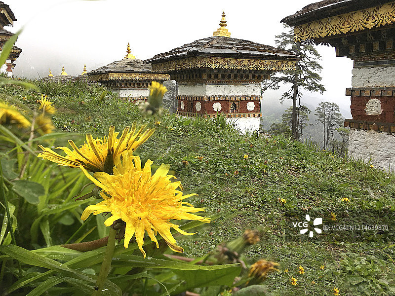 不丹多雄拉山口图片素材