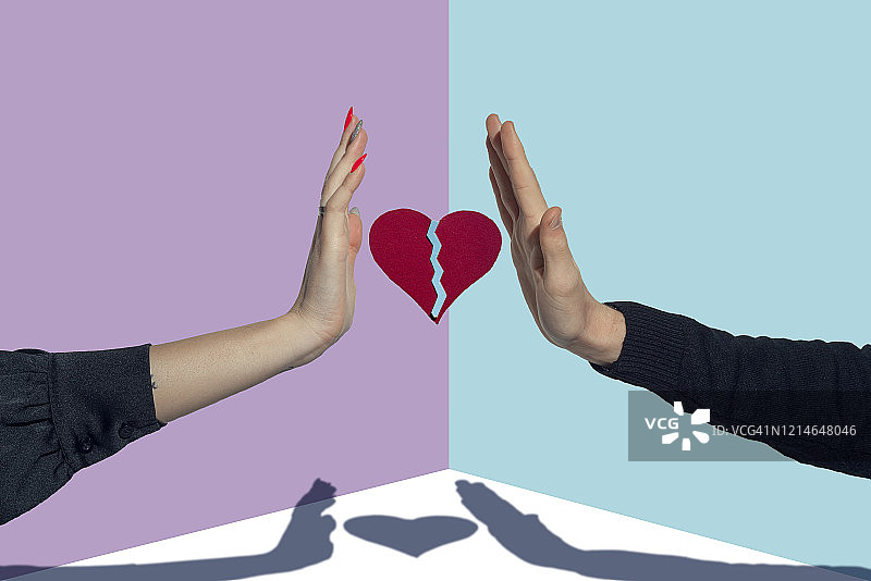 关系破裂图片素材