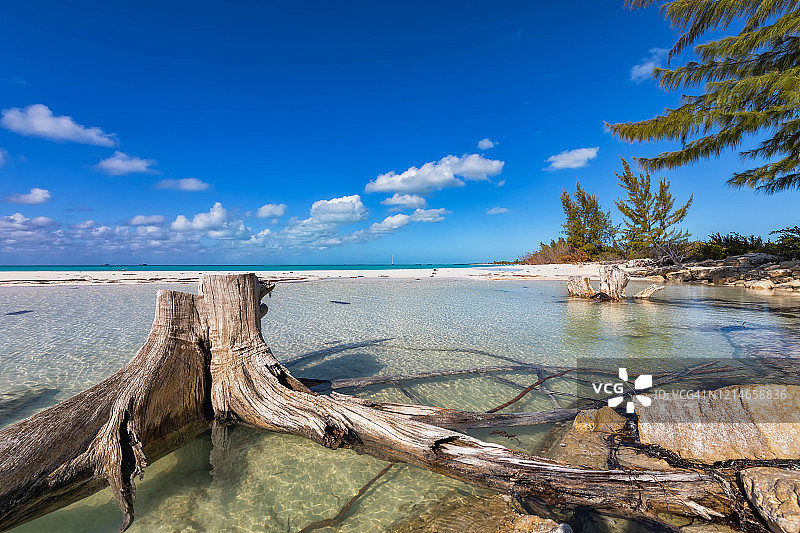 海滩 - 古巴 - 卡约拉戈图片素材