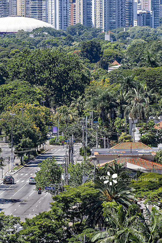 巴西圣保罗大街图片素材