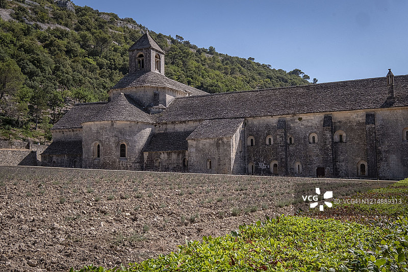法国普罗旺斯塞南克圣母院图片素材