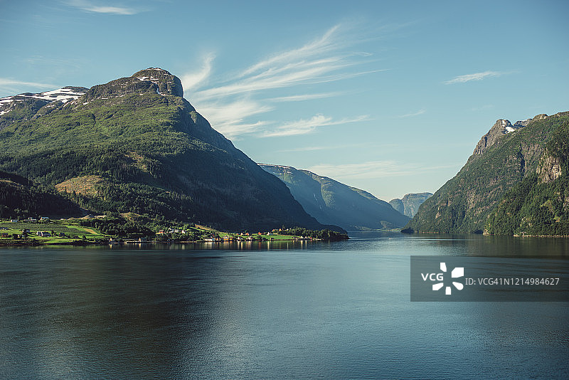 挪威诺德峡湾风光图片素材