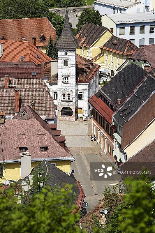 奥地利施蒂利亚埃尔茨老城市政厅图片素材