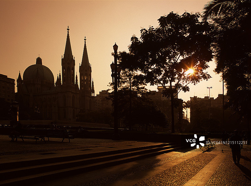 塞大教堂图片素材