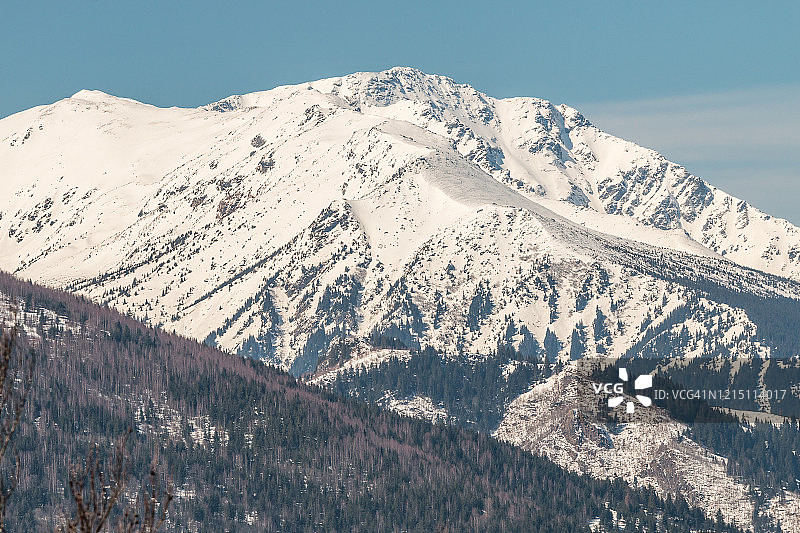 马拉穆列什的雪山图片素材