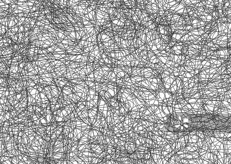 无缝黑白涂鸦图案图片素材