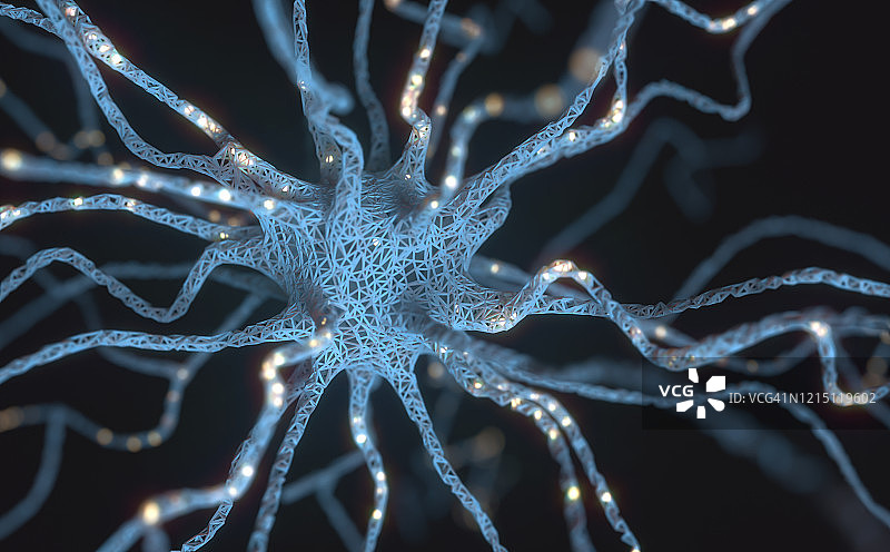 神经细胞、插图图片素材