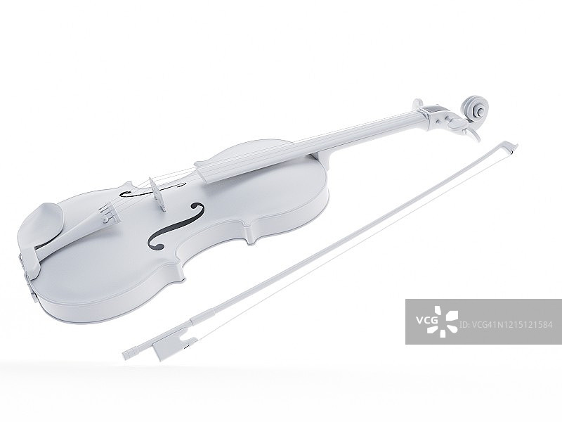 小提琴插画图片素材