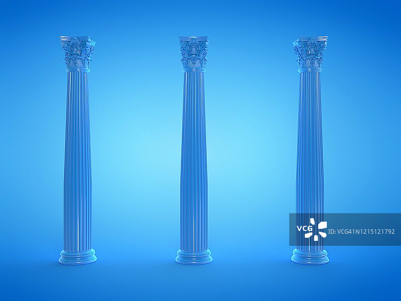 柱子插画图片素材