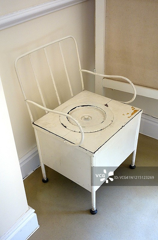 20世纪早期医用便椅图片素材