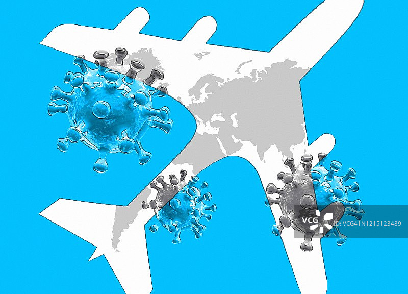 新冠疫情概念图图片素材