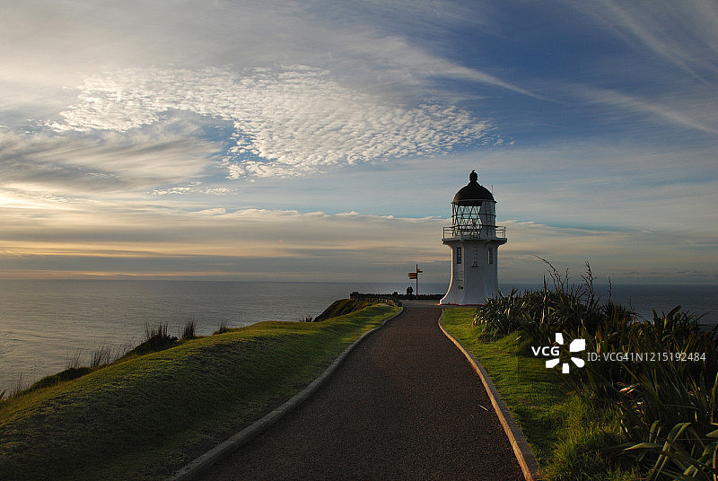 新西兰西北端雷因格角图片素材