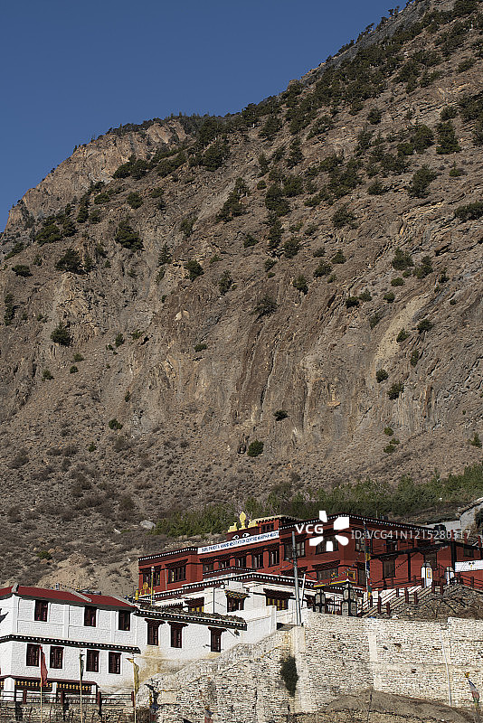 尼泊尔马尔法修道院图片素材