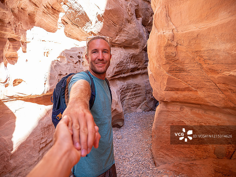 跟我去峡谷，美国西部探索图片素材