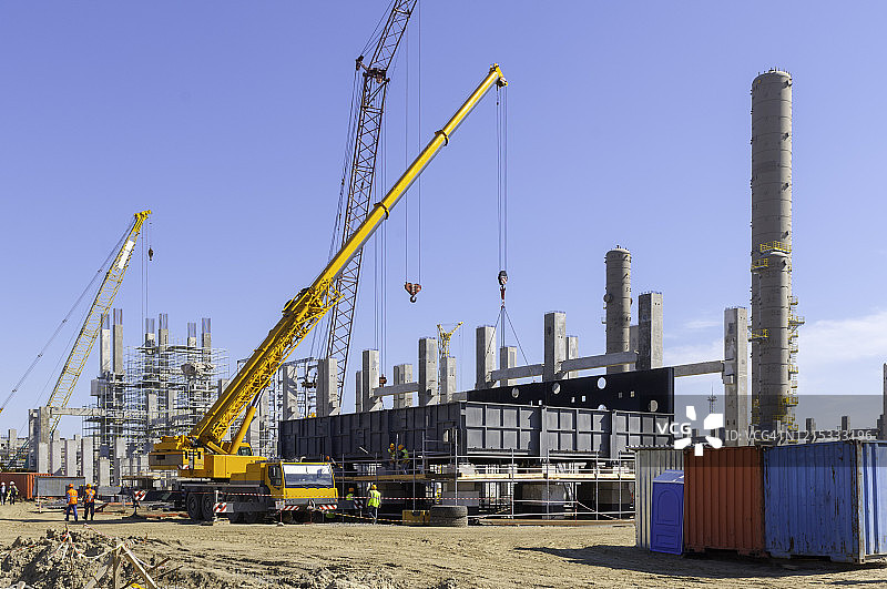 建筑工地图片素材