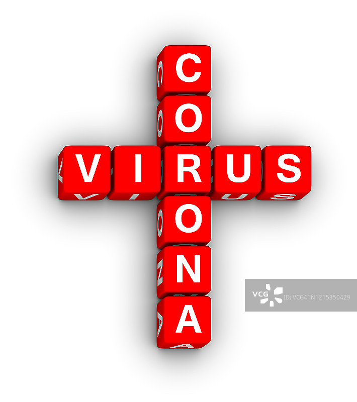 2019-nCoV新型冠状病毒交叉图片素材