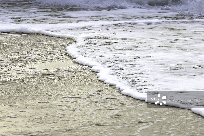 海浪潮汐特写图片素材