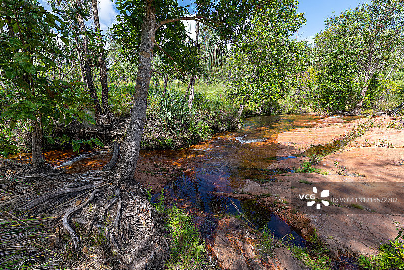 澳大利亚利奇菲尔德国家公园的布雷岩洞图片素材