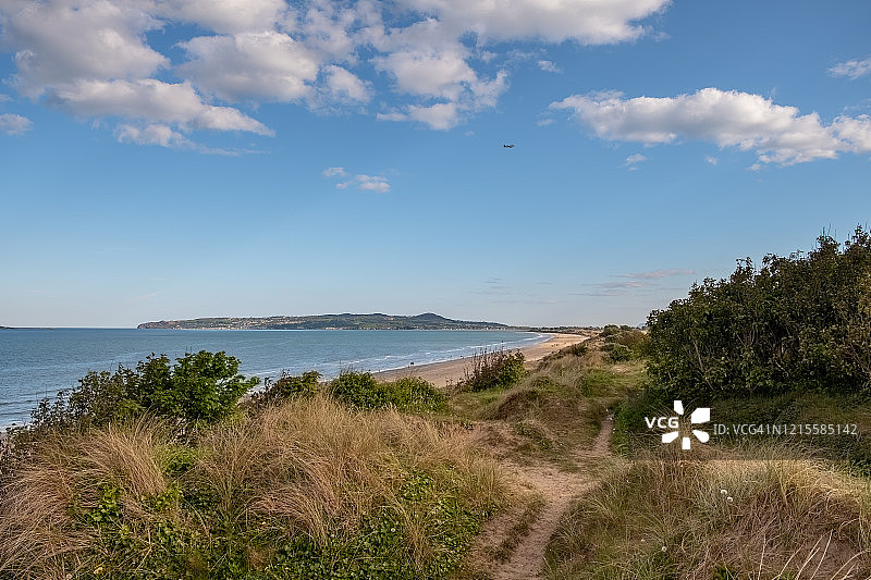 都柏林的波特马诺克海滩图片素材
