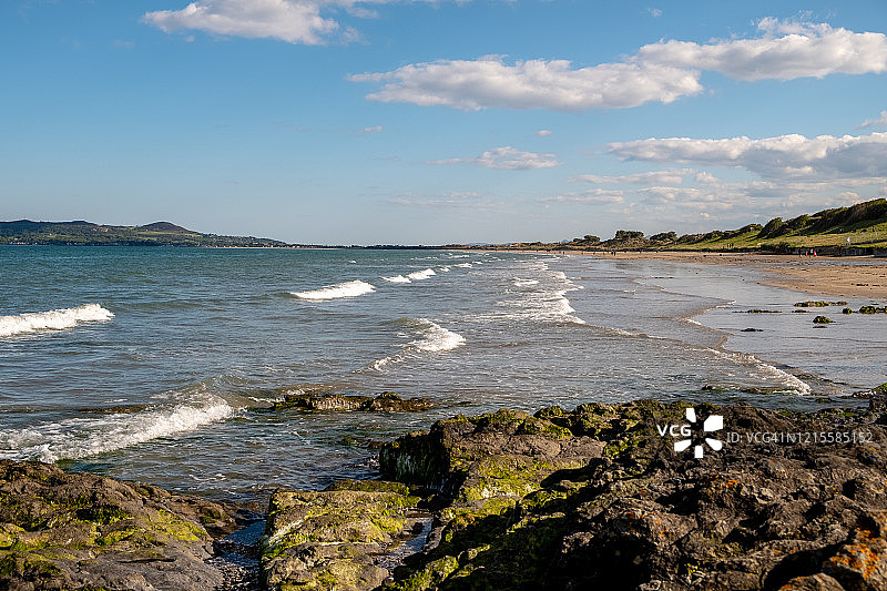 都柏林的波特马诺克海滩图片素材