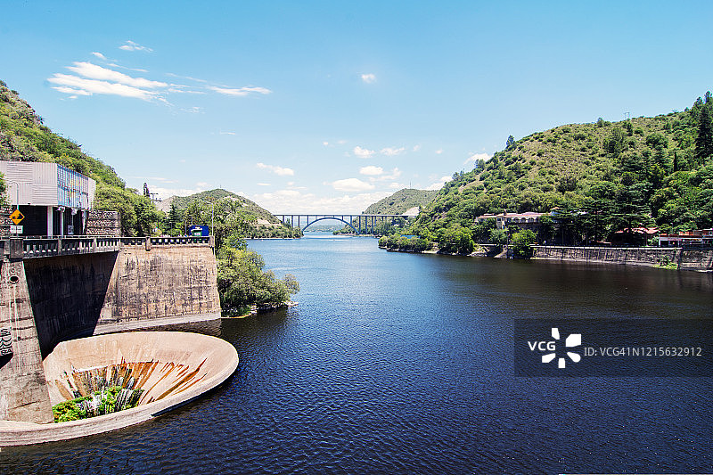 圣罗克大坝泄洪道图片素材