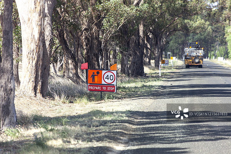 穿越澳大利亚新南威尔士州的公路之旅图片素材