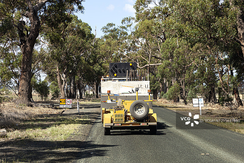 穿越澳大利亚新南威尔士州的公路之旅图片素材