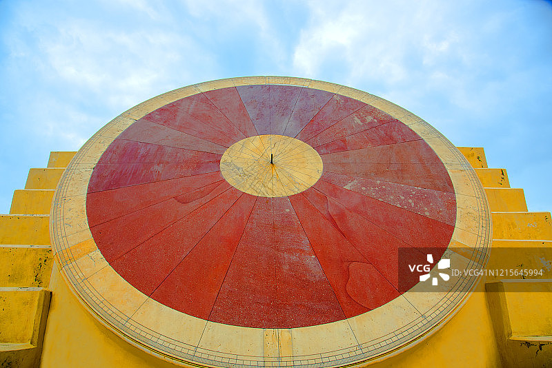 简塔·曼塔天文台，斋浦尔，印度，联合国教科文组织世界遗产图片素材