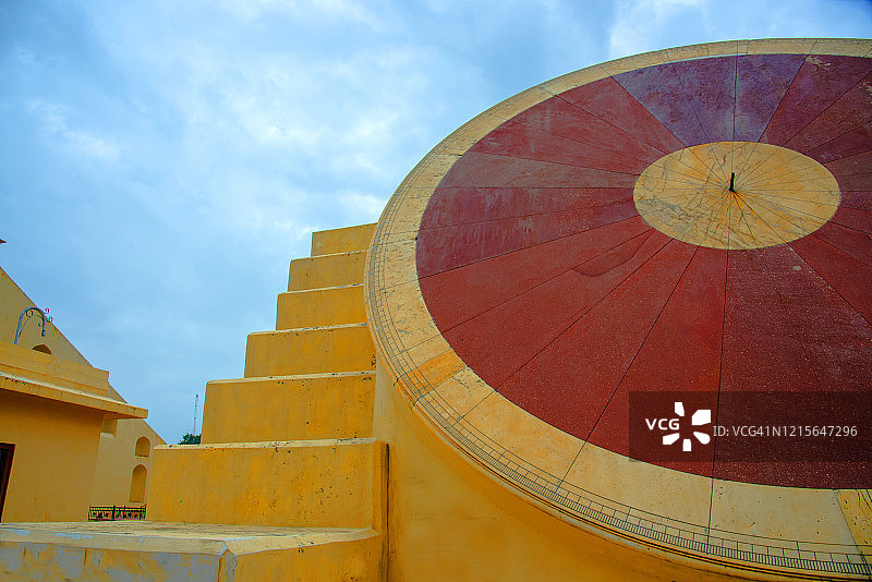 简塔·曼塔天文台，斋浦尔，印度，联合国教科文组织世界遗产图片素材