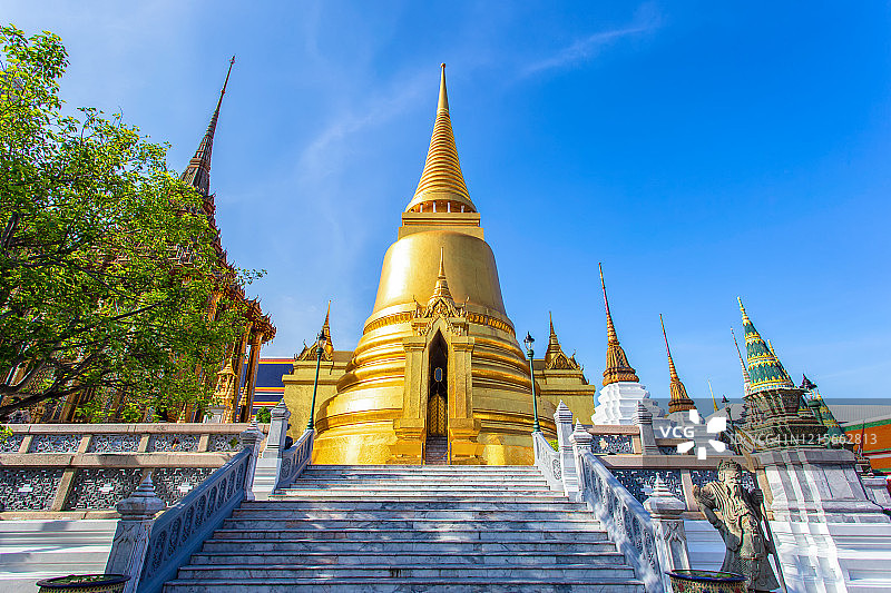 曼谷玉佛寺古寺庙图片素材