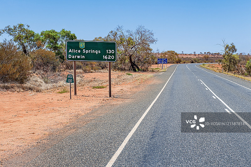 爱丽丝泉到达尔文图片素材