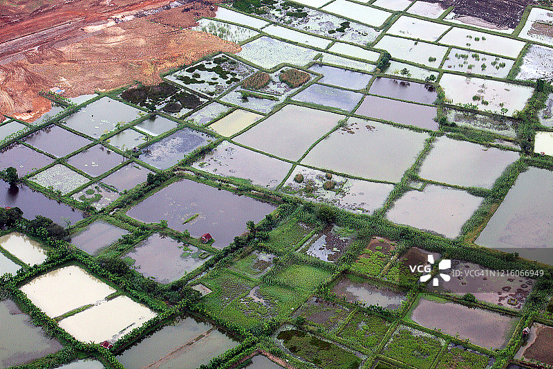南苏拉威西岛农业和水产养殖图片素材