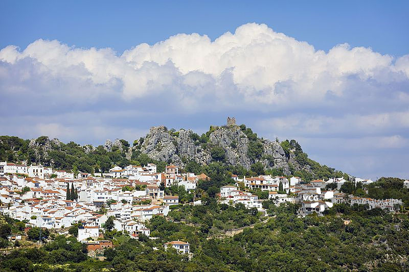 西班牙马拉加省高辛图片素材