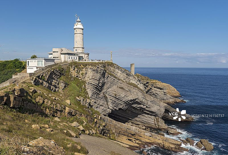桑坦德马约尔角灯塔图片素材