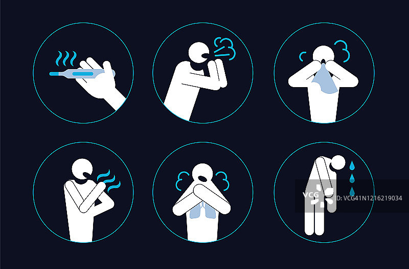 感染象形图图片素材