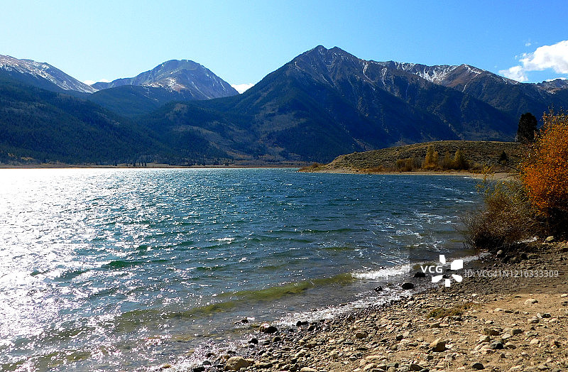 科罗拉多州双子湖图片素材