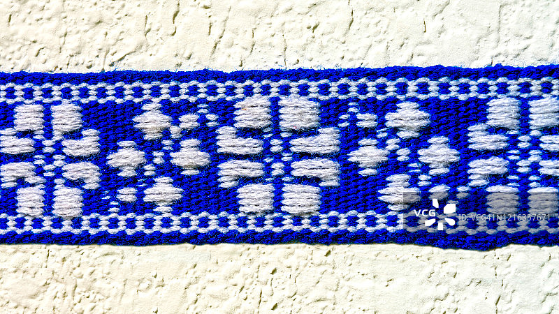 一条刺绣墨西哥腰带图片素材