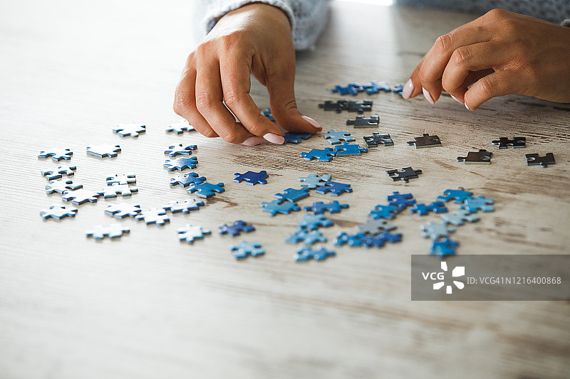 空闲时间的健康活动和爱好图片素材