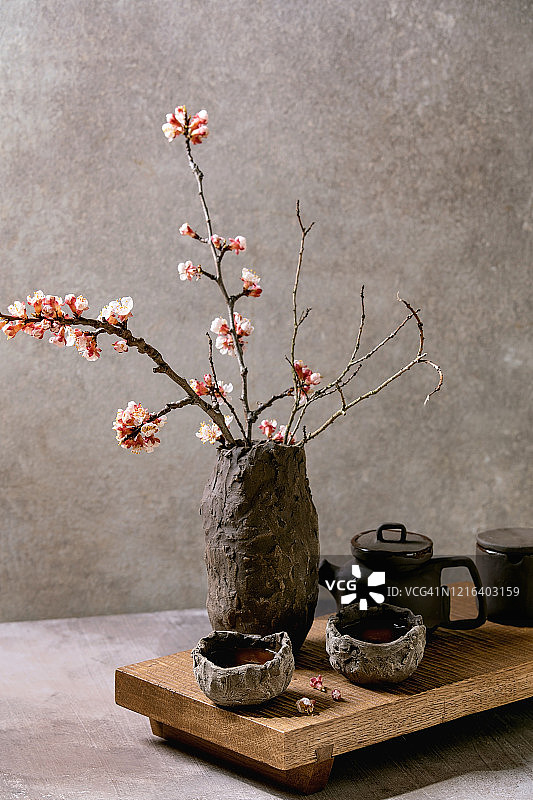 侘寂风茶饮图片素材