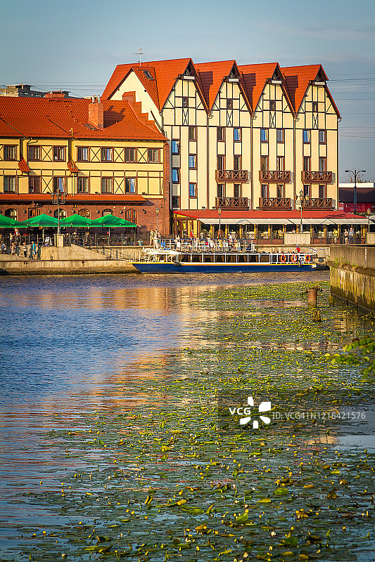 俄罗斯加里宁格勒城市景观，原柯尼斯堡图片素材