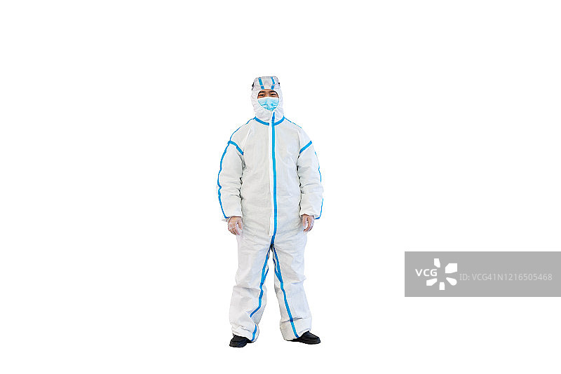 身穿防护服戴口罩的医生图片素材