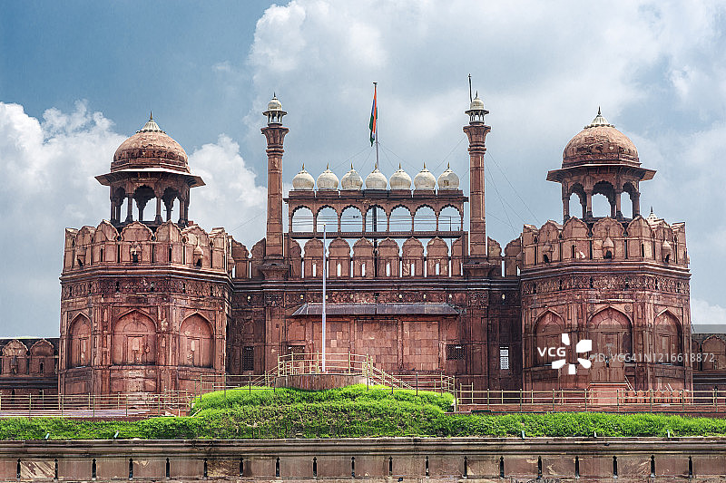 印度德里红堡图片素材