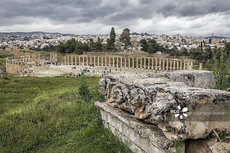 古老的杰拉什图片素材
