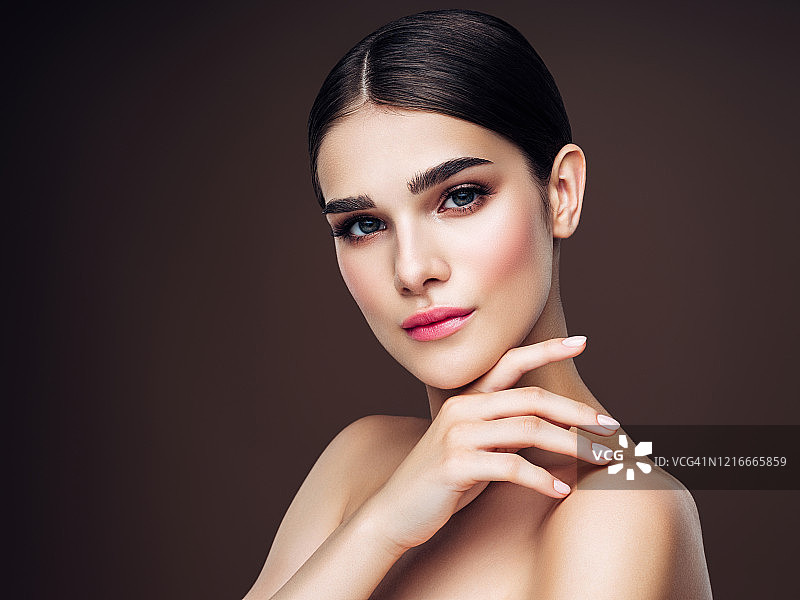 美丽的女孩图片素材