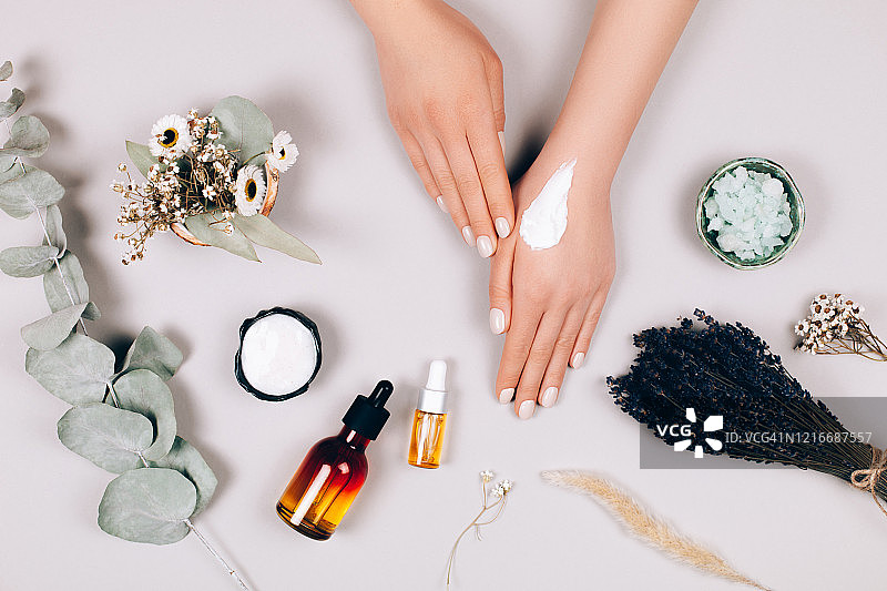 手部护理流程图片素材